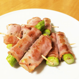 bacon-wrapped asparagus