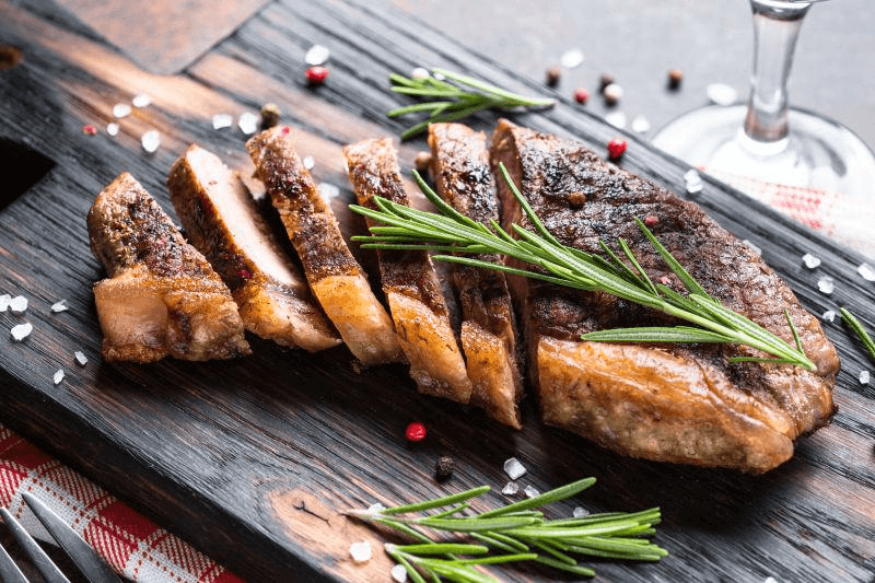 rosemary and roast meat