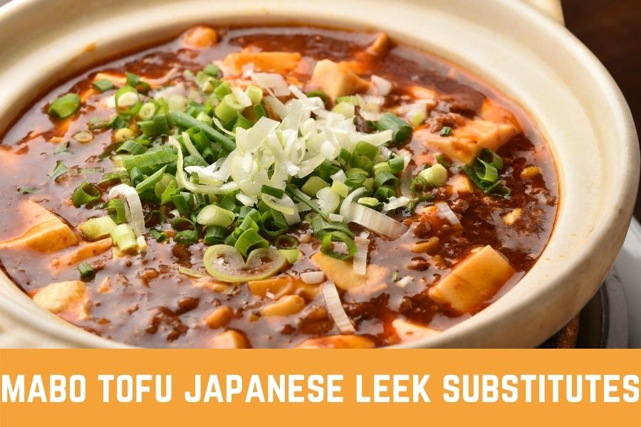 mabo tofu japanese leek substitutes