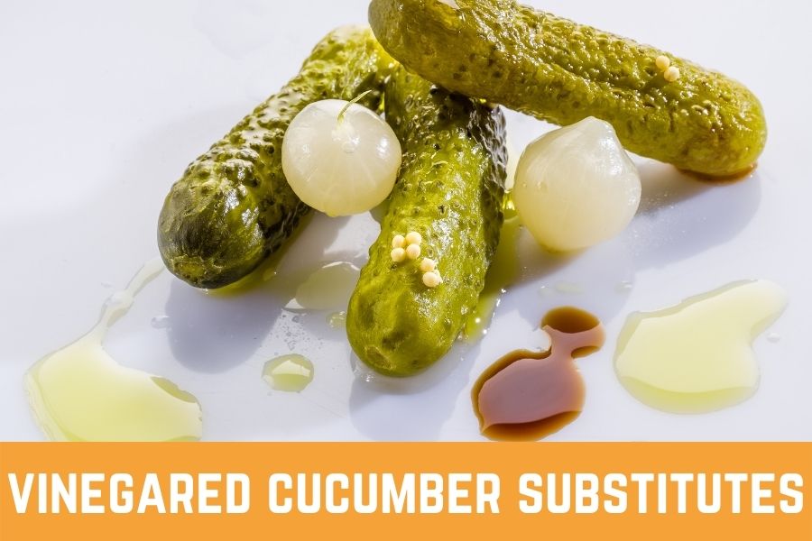 vinegared cucumber substitutes